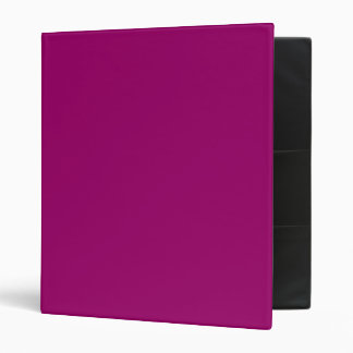 Magenta and Black Customizable Avery Binders