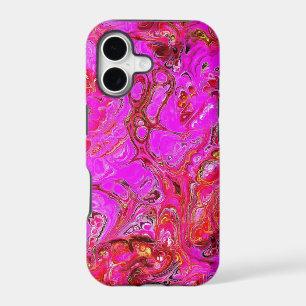 Magenta and Hot Pink Swirl Case Mate Phone Case