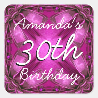 30th Birthday Stickers | Zazzle