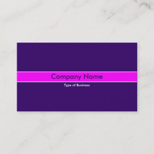 Magenta Band _ Deep Violet Business Card