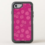 Magenta Berry Pattern OtterBox Defender iPhone SE/8/7 Case