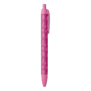 Magenta Berry Pattern Pen