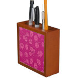 Magenta Berry Pattern Pencil/Pen Holder