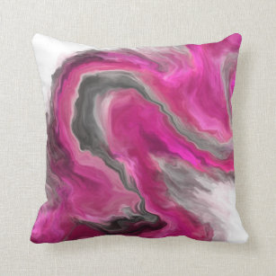 Magenta Red Decorative Pillow, Polyester Pillow Case and Insert, 20x12 Throw  Pillow, Magenta Throw Pillow, Throw Pillows for Bed 