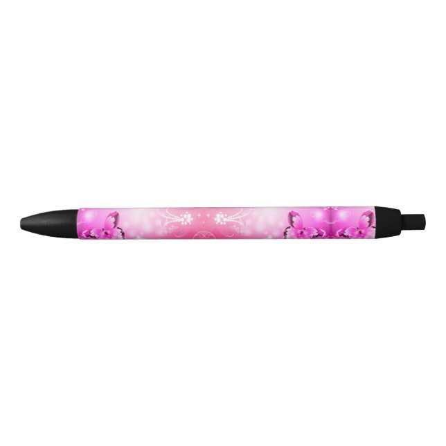 Magenta Butterfly Pen (Front)