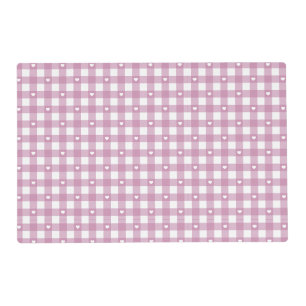 Magenta Checks Placemat