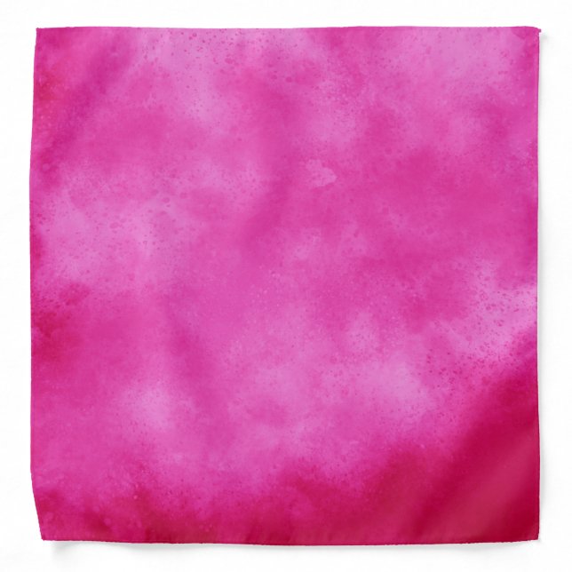 Magenta Cloud Effect Bandana (Front)