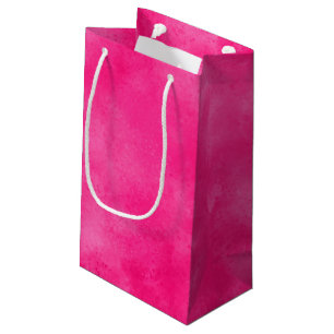 Magenta Cloud Effect Small Gift Bag