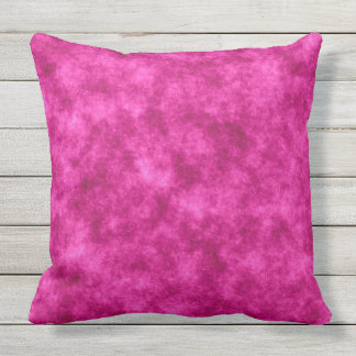 MAGENTA CLOUDS organic Throw Cushion