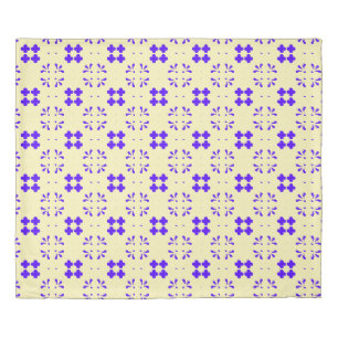magenta flowers  duvet cover