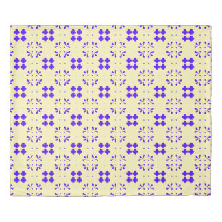 magenta flowers duvet cover