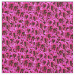 Magenta Geranium Flowers  Cotton Material Fabric