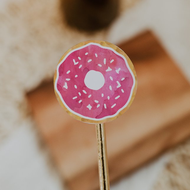 Magenta Hot Pink Donut Stickers (Creator Uploaded)
