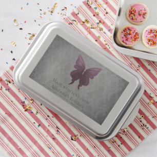 Magenta Jeweled Butterfly Cake Pan