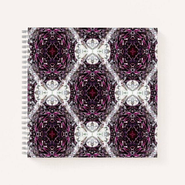 Magenta Lace.... Notebook (Front)