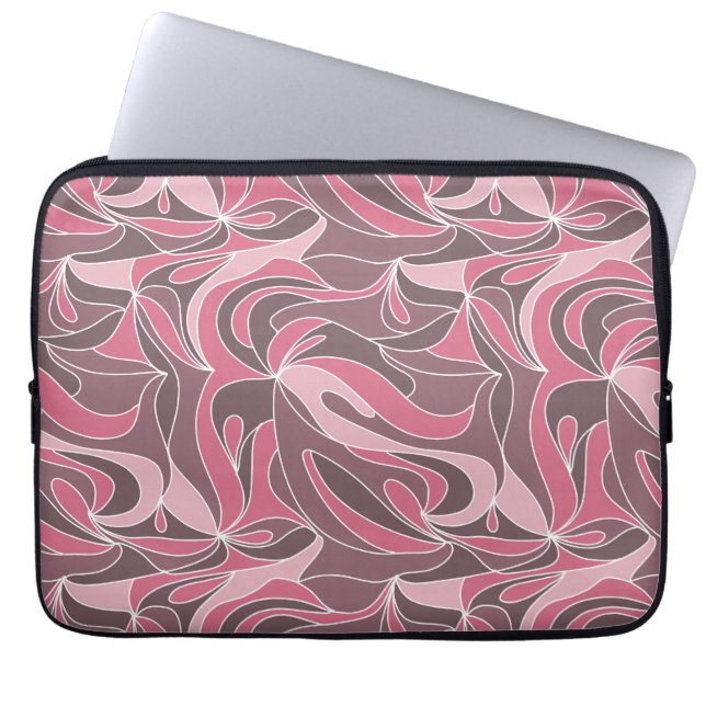Magenta  laptop sleeve (Front)