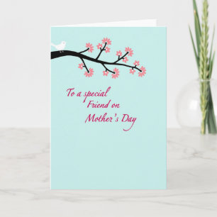 Magenta Message Mothers Day Card