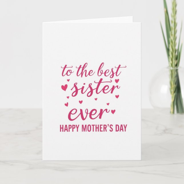 Magenta Mothers Day Love Card (Front)