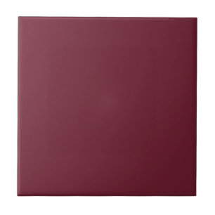 Magenta Passion -- Dark Pink Solid Color Ceramic Tile