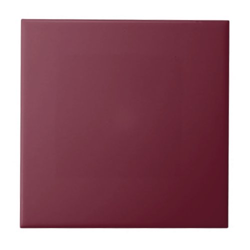 Magenta Passion __ Dark Pink Solid Color Ceramic Tile