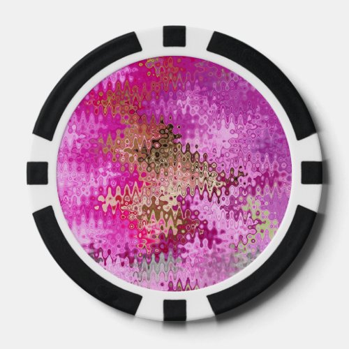 magenta pattern mf poker chips