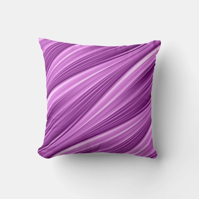magenta pink pattern on pillow (Front)