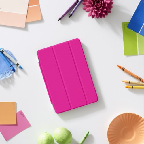 Magenta Pink Solid iPad Mini Cover