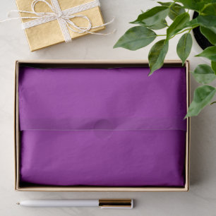 Magenta Plum Royal Tyrian Purple Pop Of Color Tissue Paper