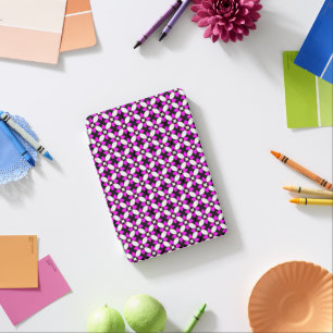 Magenta Purple and Black iPad Mini Cover