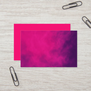 Magenta Purple Business Card – Customizable