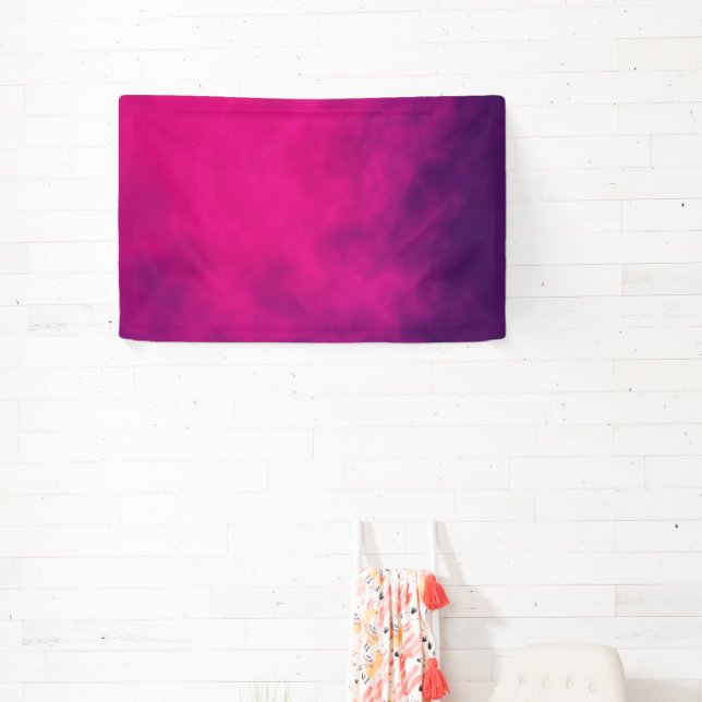Magenta Purple Event Banner – Customizable (Insitu)
