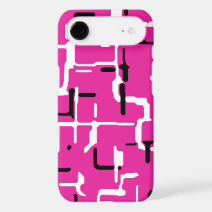 Magenta Purple Pink Black White iPhone 17 Air Case