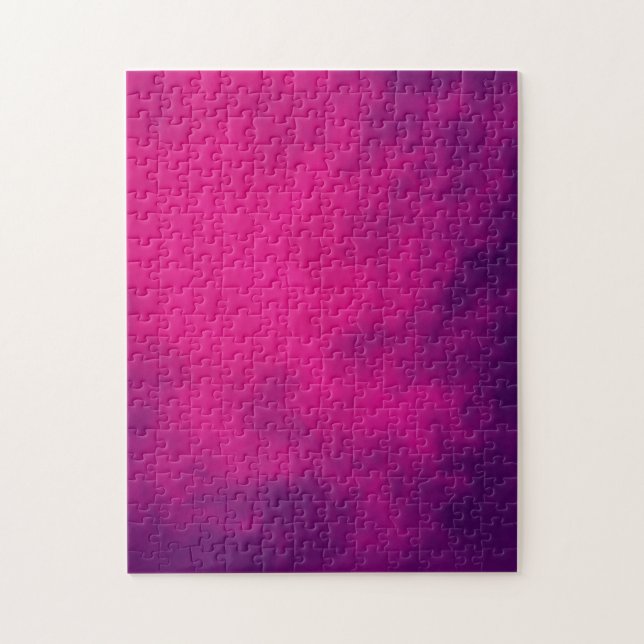 Magenta Purple Smoke Puzzle – Customizable (Vertical)