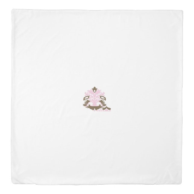 Magenta-Red, Yellowish Orange  decorative Duvet Cover (Front)