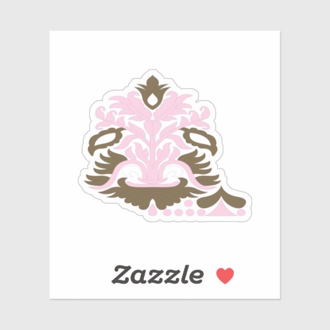 Magenta-Red, Yellowish Orange  decorative Sticker (Sheet)