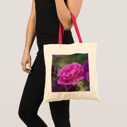 Magenta Rose  Tote Bag