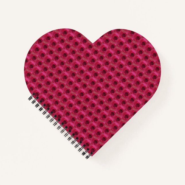 Magenta Roses Notebook (Front)