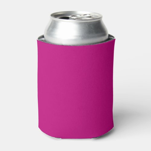 Magenta solid color  can cooler