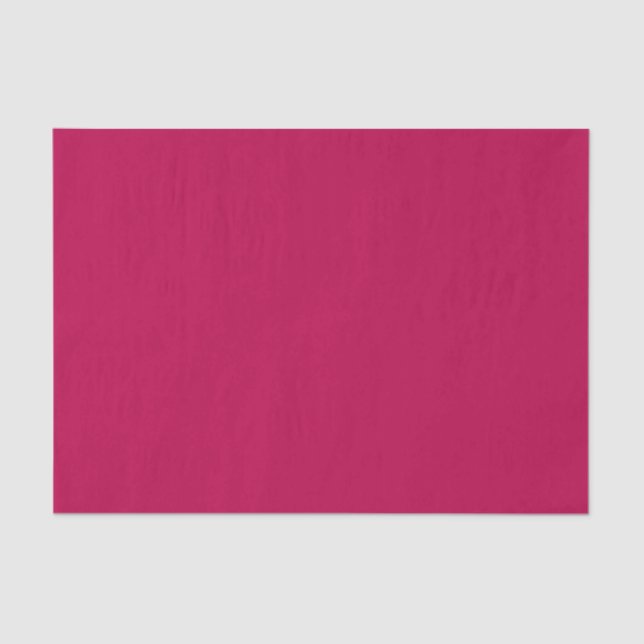 Magenta solid deep dark saturated    tissue paper (Front)