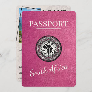 Magenta South Africa Passport Save The Date