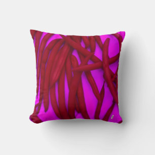 Magenta Throw Pillow