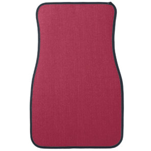 Magenta Trend Color Crimson Red Bright Maroon Car Floor Mat