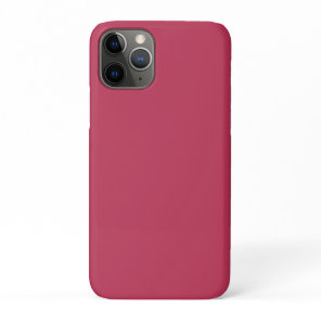 Magenta Trend Color Crimson Red Bright Maroon iPhone 11 Pro Case
