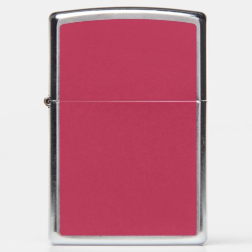 Magenta Trend Color Crimson Red Bright Maroon Zippo Lighter