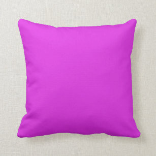 Light Pink Color Background Gifts On Zazzle Magenta Violet Bright Purple Color Background Throw Pillow