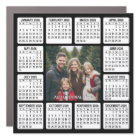 Magentic Calendar Square with Photo