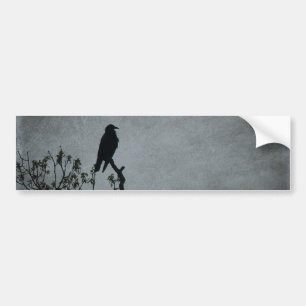 Magestic Crow Bumper Sticker