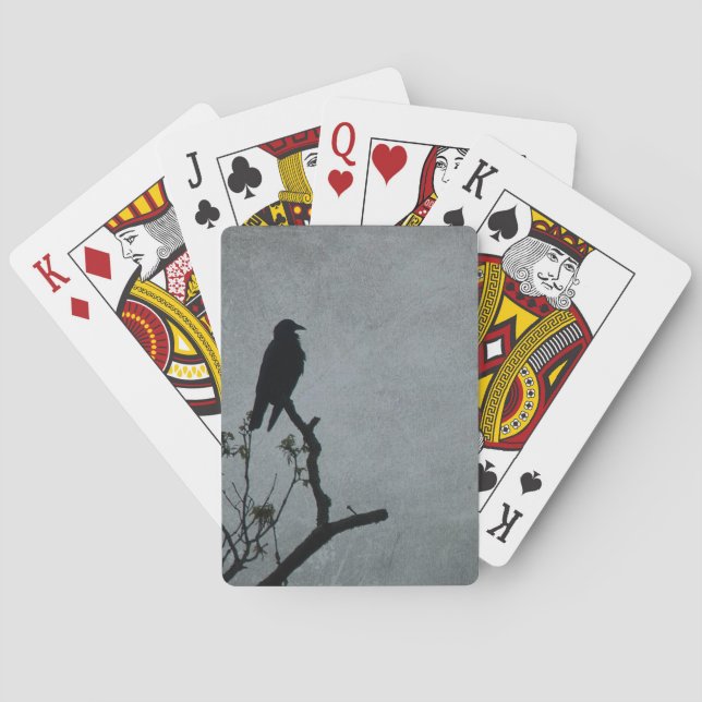 Magestic Crow Poker Cards (Back)