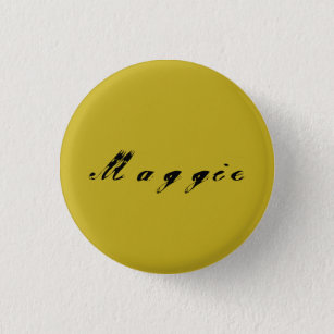 Maggie from Orphan Black calligraphy Pinback Button