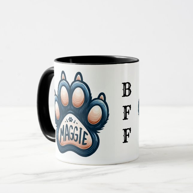 Maggie’s Pawfect Mug (Front Left)